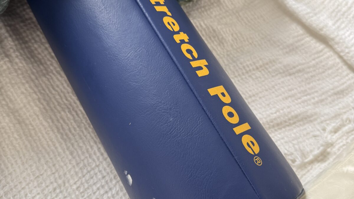 肩こりとストレッチポール StretchPole